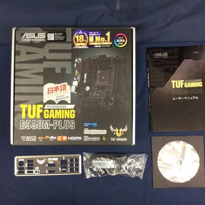 【川崎店】中古  ASUS TUF GAMING B550M-PLUS (B550 AM4 mATX DDR4) 142911 