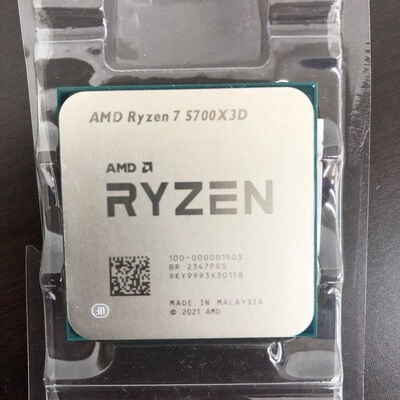 【長野稲里店】中古  AMD Ryzen 7 5700X3D (AM4/3.0/100M/C8/T16/105W) 169617 