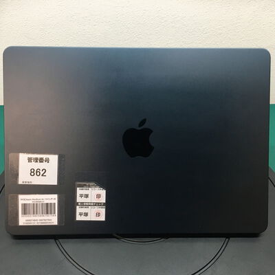 【佐賀南部バイパス店】中古  Apple MacBook Air 13インチ 2024（M3/8GB/256GB）ミッドナイト MRXV3J/A 3180006131 