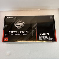 中古  ASRock RX9070XT SLD 16G Steel Legend Dark 16GB (RX9070XT 16G) 176936 