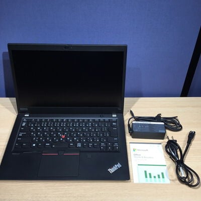 【松山環状枝松店】中古  Lenovo ThinkPad T14s MSO (INTEL Core i7 10610U 1.8GHz/16GB/新品SSD512GB/-/オンボード/14/1920x1080/Wi-Fi/WEBCAM/W11P64/MicrosoftOffice H&B 2024付) 182738 