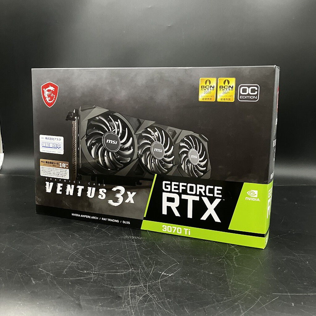中古 GeForce RTX 3070 Ti VENTUS 3X 8G OC 3120023203