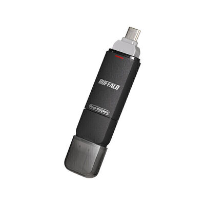 BUFFALO  SSD-SDH500U3BA/D (USB3.2 Gen2 ポータブルSSD 500GB) 