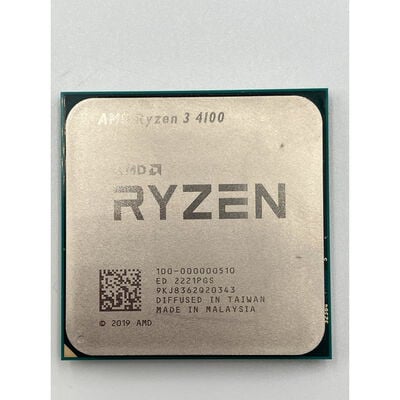 【座間相武台】中古  AMD Ryzen 3 4100 (AM4/3.8GHz/6M/C4/T8/65W) 150746 