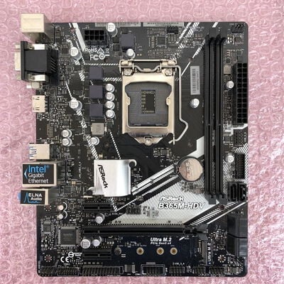 【長野稲里店】中古  ASRock B365M-HDV (B365 mATX 1151 DDR4) 142169 