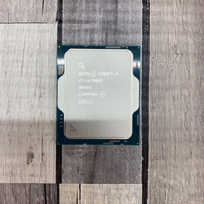 i7 14700KF 中古動作品 中古 INTEL Core i7 14700KF (1700/3.4G/33M/C20/T28) 160701 （406463