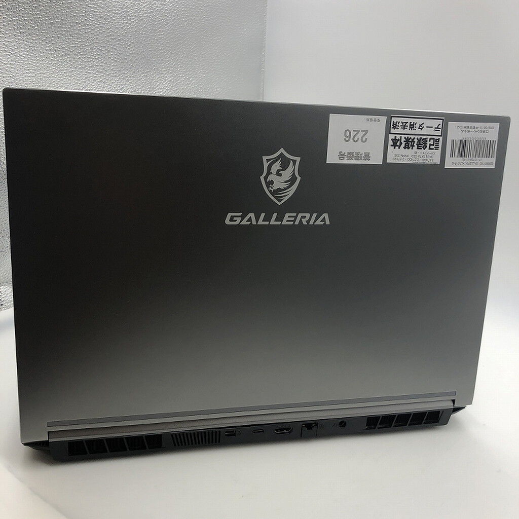 中古 GALLERIA XL7C-R45 (i7-13700H/16GB/SSD512GB/RTX4050/W11H
