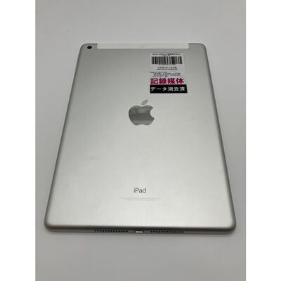 【大須店】中古  【SIMロック解除済み】【au】Apple iPad (2017) Wi-Fi + Cellular 32GB シルバー MP1L2J/A 164184 