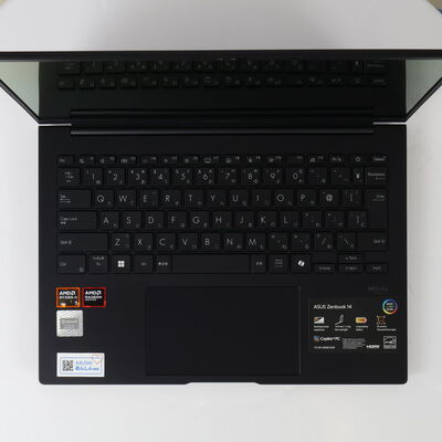 【通販センター】中古  ASUS Zenbook 14 UM3406 UM3406KA-3AI7325W(AMD Ryzen AI 7 350 w/ Radeon 860M/32GB DDR5 (PC5)/SSD512GB/なし/オンボード/14/2880x1800/Wi-Fi/W11H64 MAR) 200887 