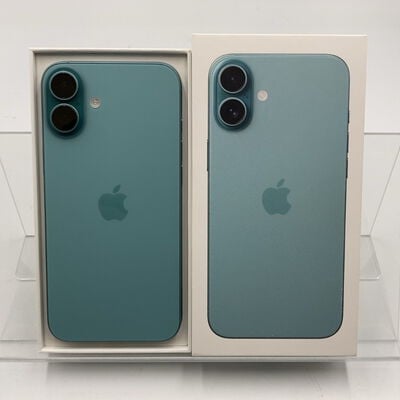 【水戸赤塚店】中古  【au版SIMフリー】Apple iPhone16 Plus 256GB ティール MXVL3J/A 170220 