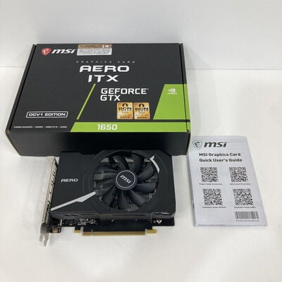 【神戸・三宮店】中古  GeForce GTX 1650 D6 AERO ITX OCV1 3430006001 