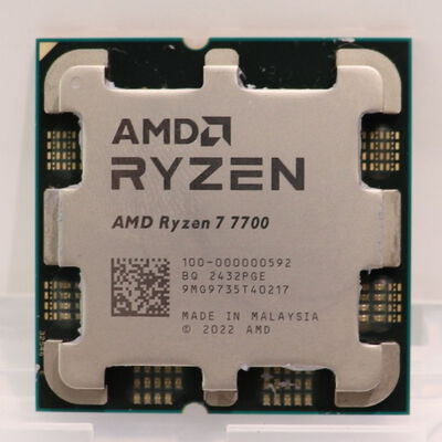 【札幌店】中古  AMD Ryzen 7 7700 (AM5/3.8GHz/40M/C8/T16/65W) 154483 