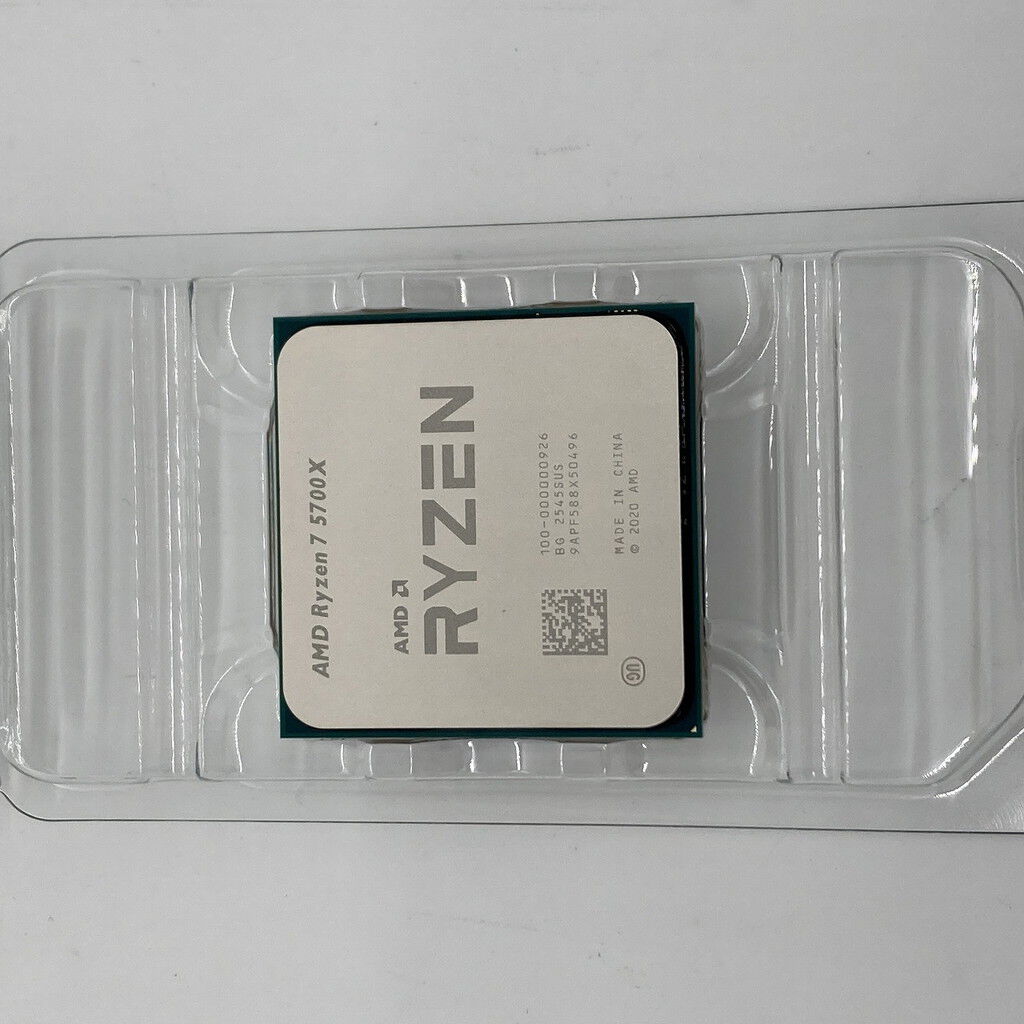 中古 AMD Ryzen 7 5700X (AM4/3.4GHz/36M/C8/T16/65W) 150182 （347068