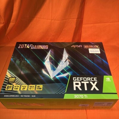【なんば店】中古  ZOTAC GAMING GeForce RTX 3070 Ti AMP Holo ZT-A30710F-10P（RTX3070Ti 8GB） 3480036822 