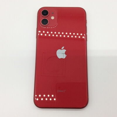 【浜松店】中古  【SoftBank】 Apple iPhone11 6.1インチ 64GB (PRODUCT)RED MWLV2J/A 140617 
