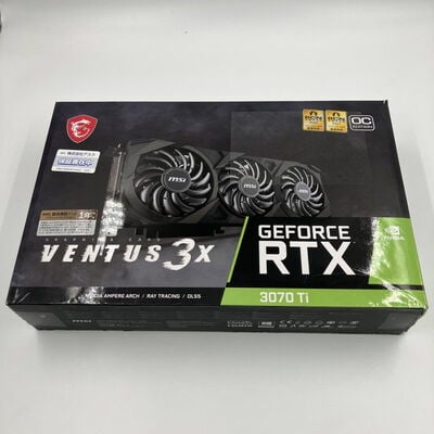 【なんば店】中古  MSI GeForce RTX 3070 Ti VENTUS 3X(RTX3070Ti 8GB) 3280022314 