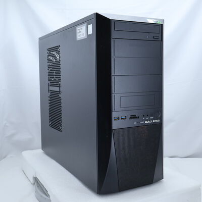 【通販センター】中古  THIRDWAVE GALLERIA KT(Intel Core i7 8700/16GB DDR4 (PC4)/SSD500GB/DVDマルチ/NVIDIA GeForce GTX 1060 6GB 6GB/W11H64 MAR) 202182 
