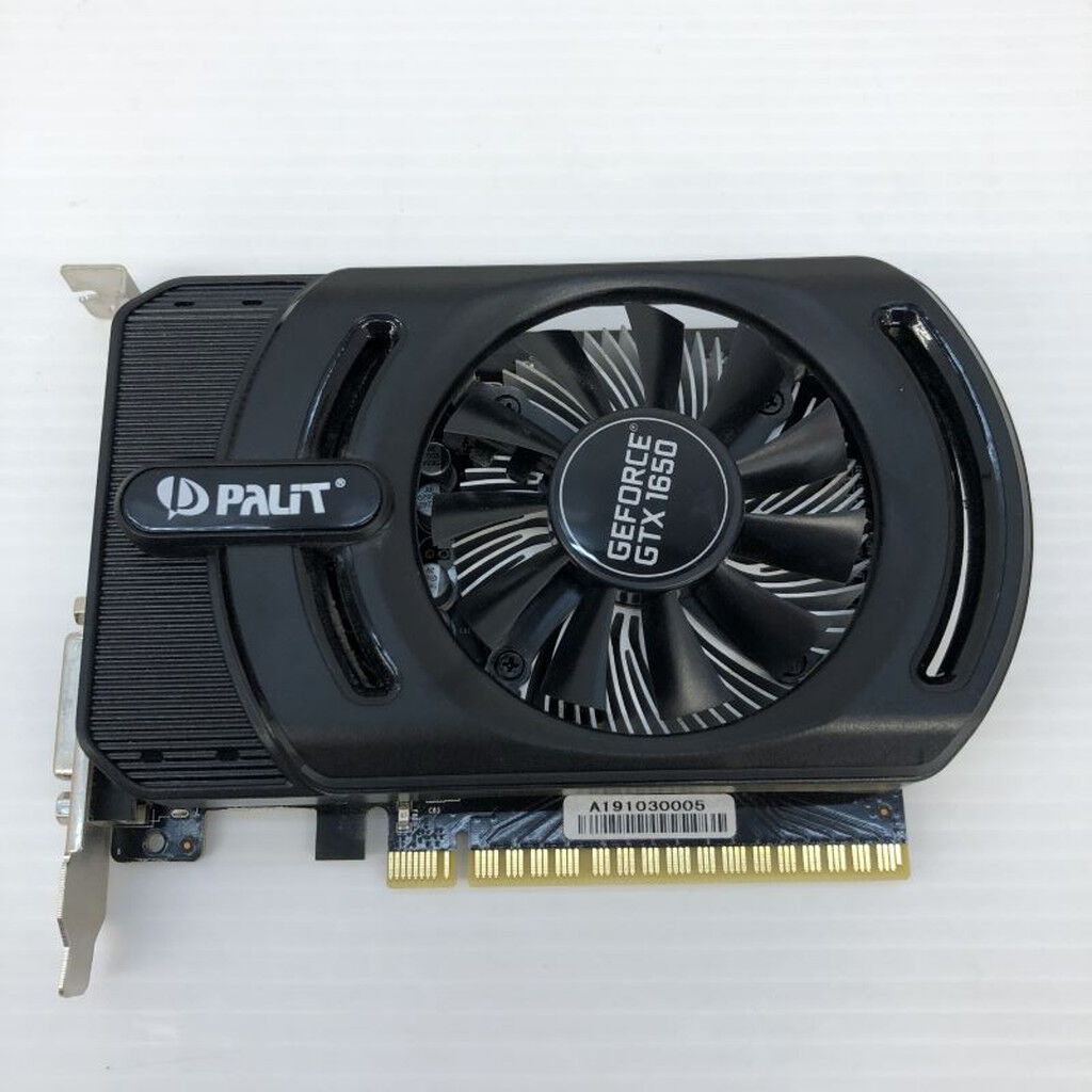 中古 Palit NE51650006G1-1170F(GTX1650 4G GDR5) 139579 （346909