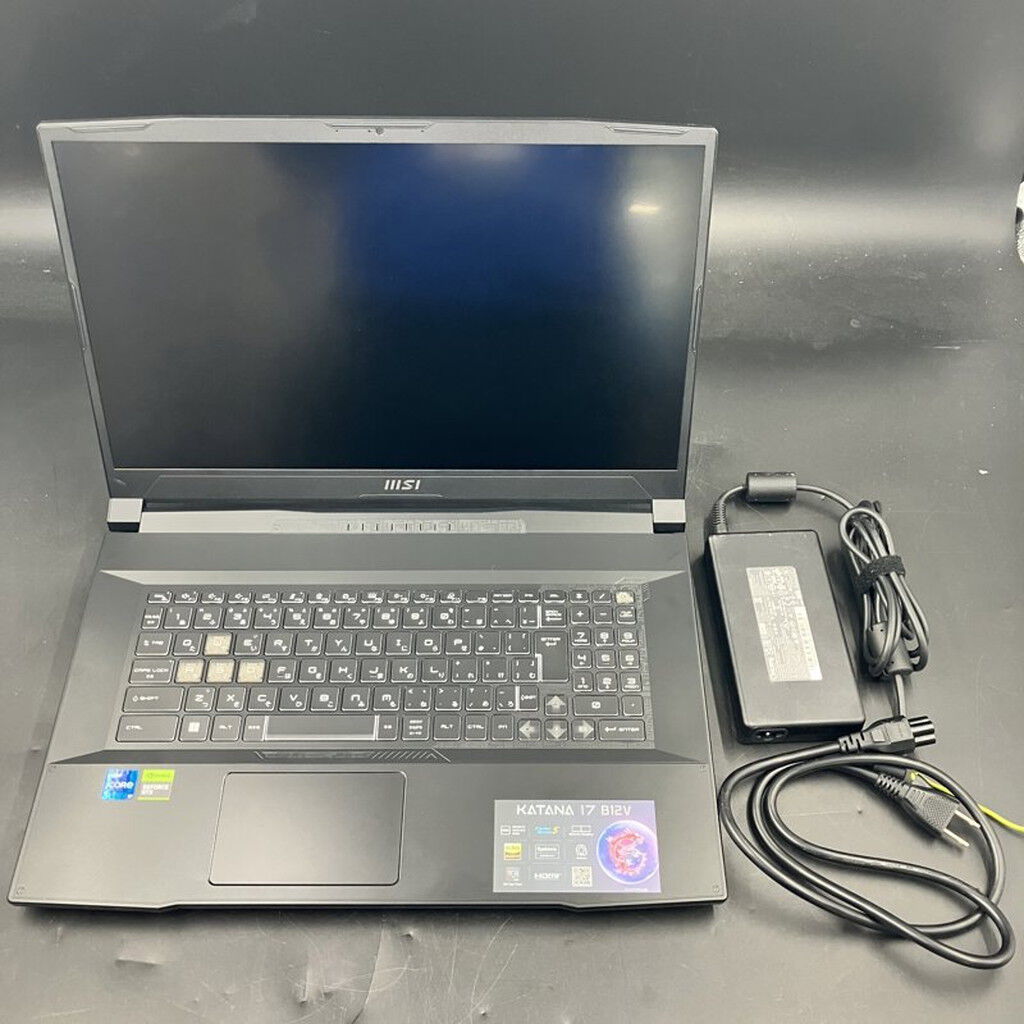 中古 MSI Katana 17 B12VFK 3120024175 （363417） ｜ パソコン通販の