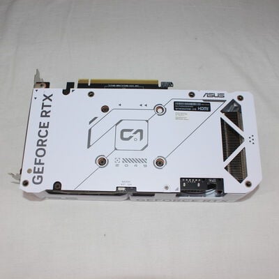 中古  ASUS DUAL-RTX4070S-O12G-EVO-WHITE（RTX 4070 SUPER 12GB） 3480033351 