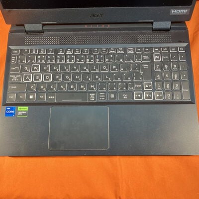 【なんば店】中古  Acer Nitro AN515-58 V2.10 (i7 12650H/16GB/SSD 512GB/RTX4060/WLAN/15.6FHD) 3280021853 