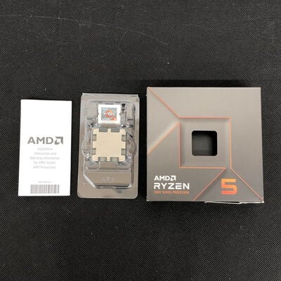 【長野稲里店】中古  AMD Ryzen 5 7600X (AM5/4.7GHz/38M/C6/T12/105W 152464 
