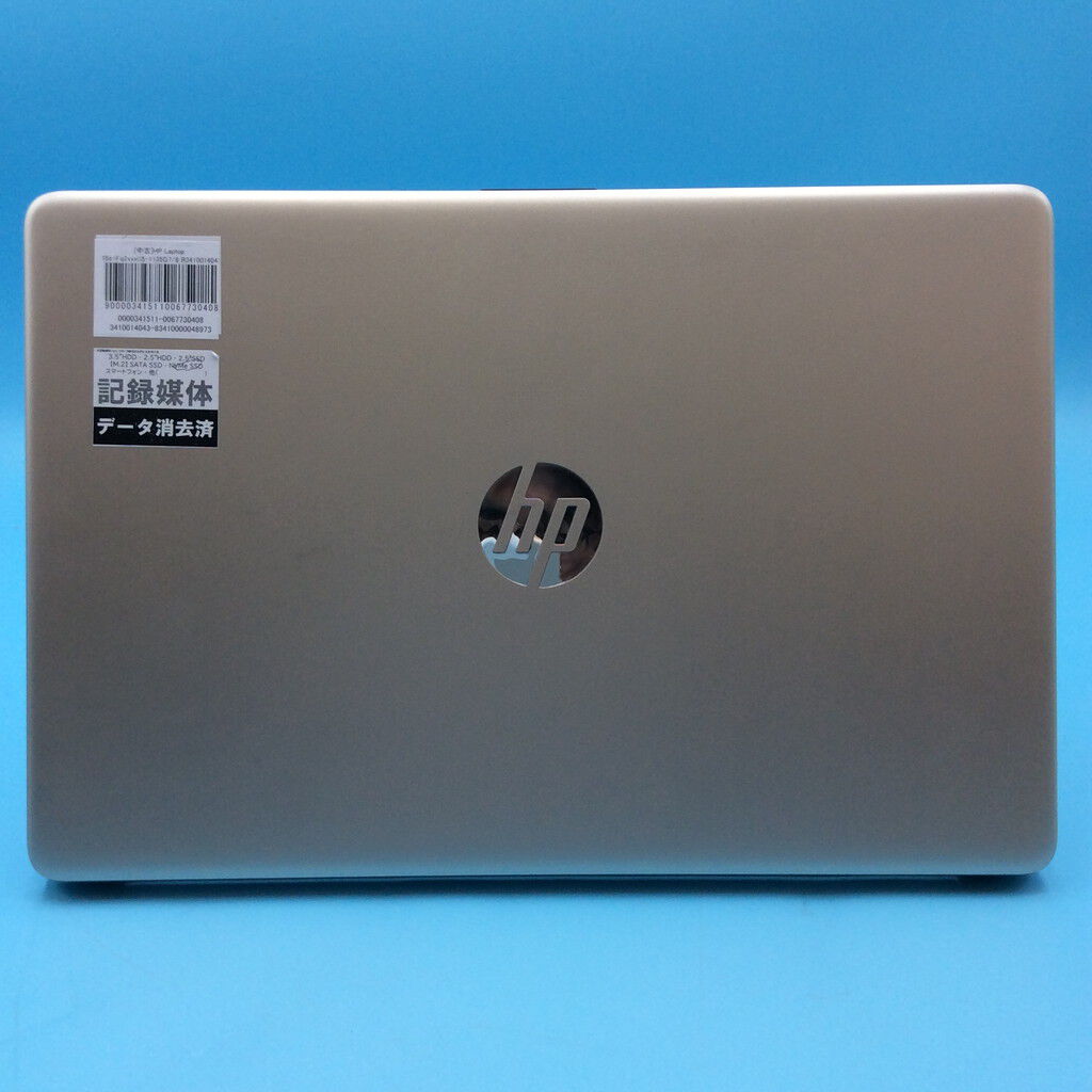 中古 HP Laptop 15s-Fq2xxx(i5-1135G7/8GB/SSD512GB/W11H) 3410014043