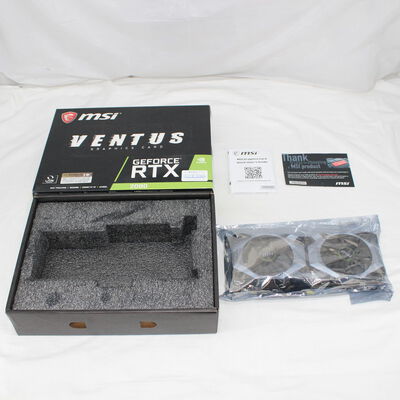 【通販センター】中古  MSI GeForce RTX 2080 VENTUS 8G（RTX2080 8GB） 3480035356 