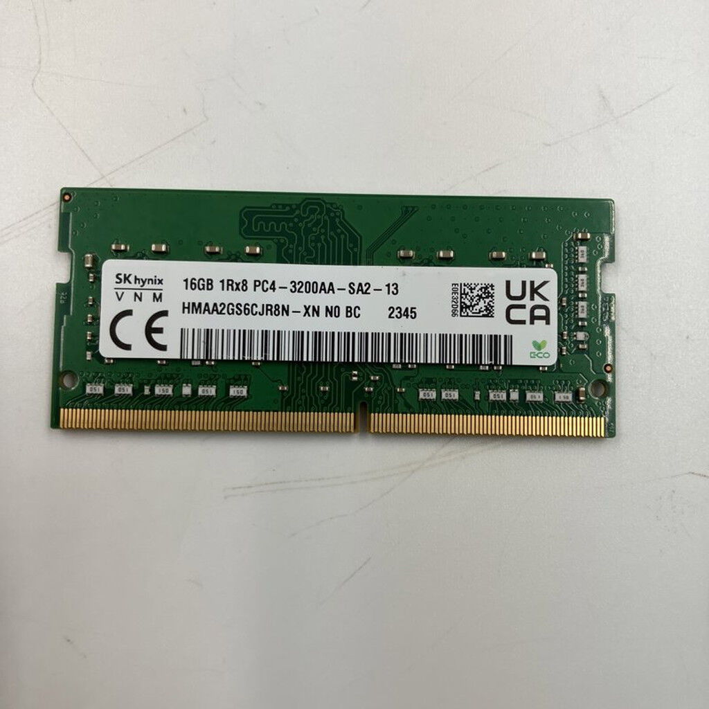 中古 DDR4 PC4-25600 16GB SODIMM ノート用 148254 （381469