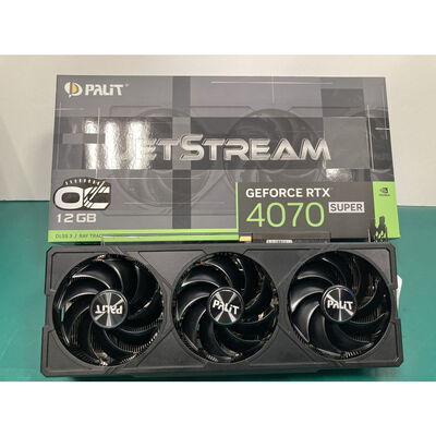 【富山本郷店】中古  Palit NED407ST19K9-1043J (RTX4070 SUPER 12GB) 163399 