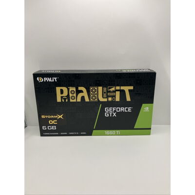 【仙台店】中古  Palit NE6166T018J9-161F(GTX1660Ti 6GGD61D1H1P) 139079 