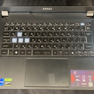 【横浜駅前店】中古  MSI Cyborg 14 A13VE (Intel Core i7-13620H/32GB/RTX4050/W11H/有線LAN◯無線LAN◯) 3400009303 