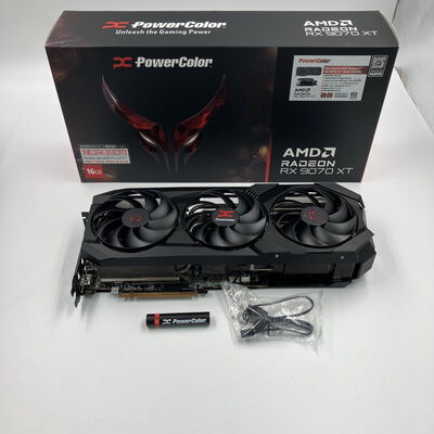 【なんば店】中古  PowerColor RX9070XT 16G-E/OC (RX9070XT 16G) 176944 
