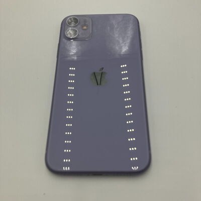 【鹿児島店】中古  Apple iPhone11 6.1インチ 128GB (パープル) 国内版SIMロックフリー MWM52J/A 140568 