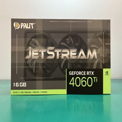 【浦添城間店(沖縄)】中古  Palit NE6406T019T1-1061J(RTX4060Ti JetStream 16G) 175543 