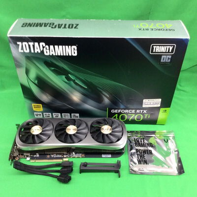 【川崎店】中古  ZOTAC ZT-D40710J-10P (RTX4070Ti 12GB) 154201 
