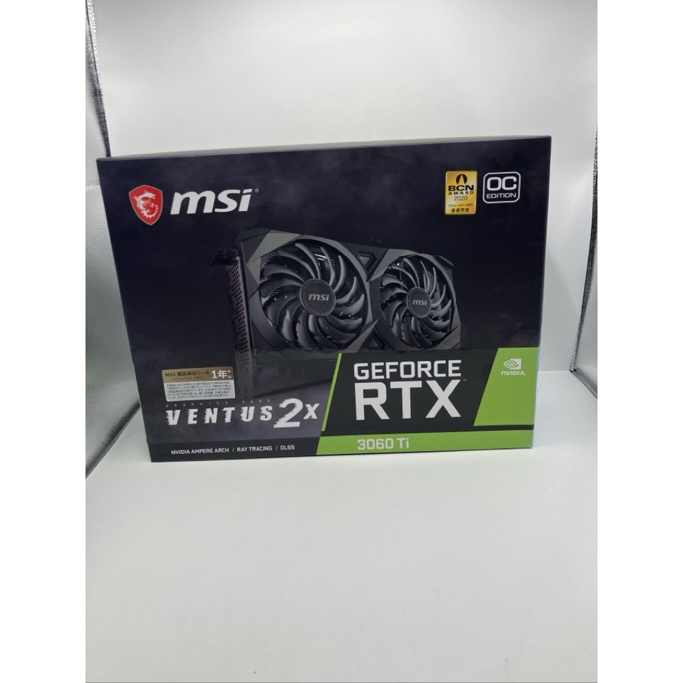 中古 MSI GeForce RTX 3060 Ti VENTUS 2X OC (RTX3060Ti 8GB) 144193