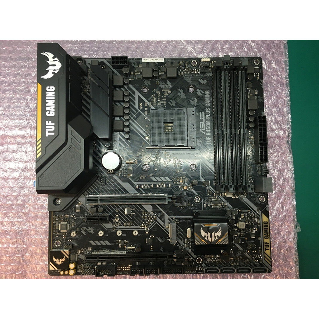ASUS TUF B450M-PLUS GAMING マザーボード AM4 中古