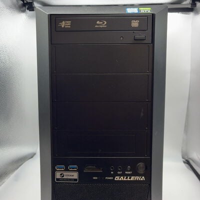 【宇都宮鶴田店】中古  GALLERIA　XG(i7 9700K/32GB/SSD250GB/HDD2TB/RTX2080 SUPER/W11H) 5280001918 