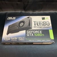 中古  ASUS TURBO-GTX1080TI-11G (GTX1080TI 11G GDR5X) 133966 