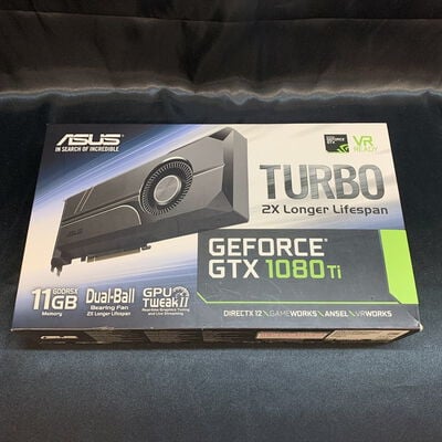 【横浜駅前店】中古  ASUS TURBO-GTX1080TI-11G (GTX1080TI 11G GDR5X) 133966 