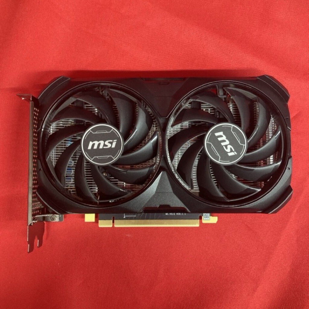 中古 MSI GeForce RTX 4060 Ti VENTUS 2X BLACK 8G OC?(RTX4060Ti 8GB
