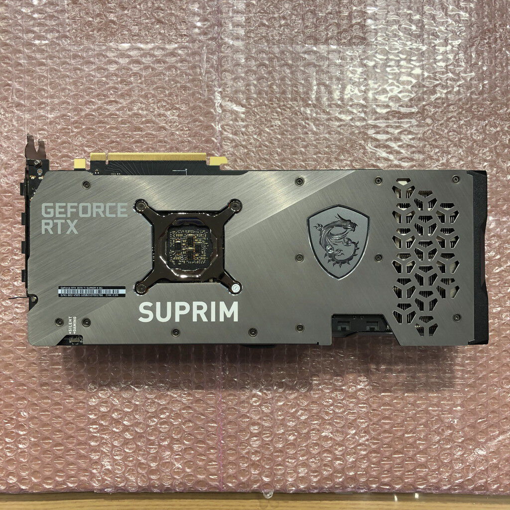 中古 MSI GeForce RTX 3070 Ti SUPRIM X 8G（RTX3070Ti 8GB