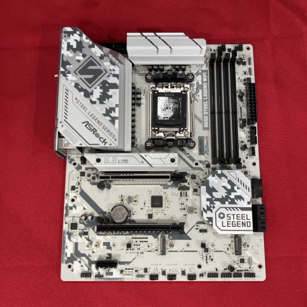 中古 ASRock B650 Steel Legend WiFi (B650 AM5 ATX) 168306 （308027