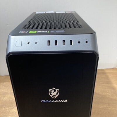 【富山本郷店】中古  THIRDWAVE GALLERIA XA7R-R47 (Ryzen 7 5700X/32GB/SSD1TB/RTX4070/W10H64) 4760001210 