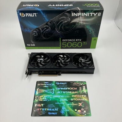 【なんば店】中古  Palit NE7506T019T1-GB2061S(RTX5060Ti Infinity3 16G) 178241 
