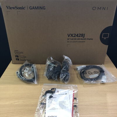【甲府飯田店】中古  Viewsonic VX2428J-7(23.8"W 2H1DP 0.5ms IPS 180Hz) 4720001603 