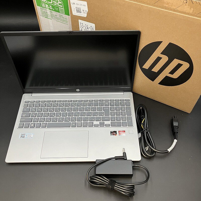 中古 HP Laptop 15-fc0003AU (AMD Ryzen5 7530U/16GB/SSD512GB/-/オン
