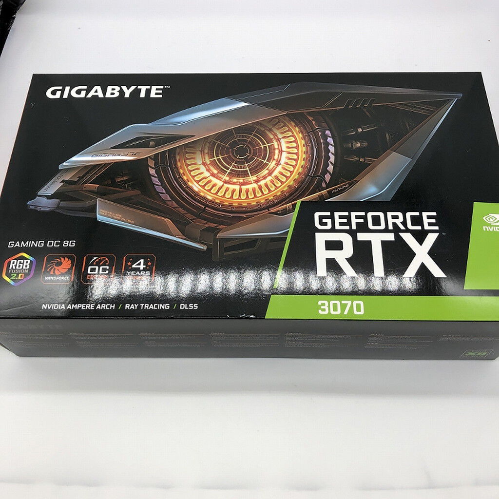 中古 GIGABYTE GV-N3070GAMING OC-8GD (RTX3070 8G) 143899 （320724