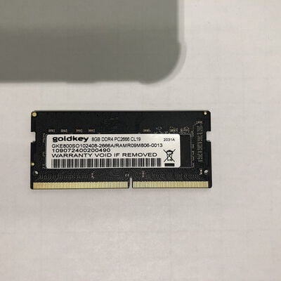 【盛岡都南店】中古  GKE800SO102408-2666A（SO-DIMM　DDR4　2666MHZ　8GB） 4580001478 